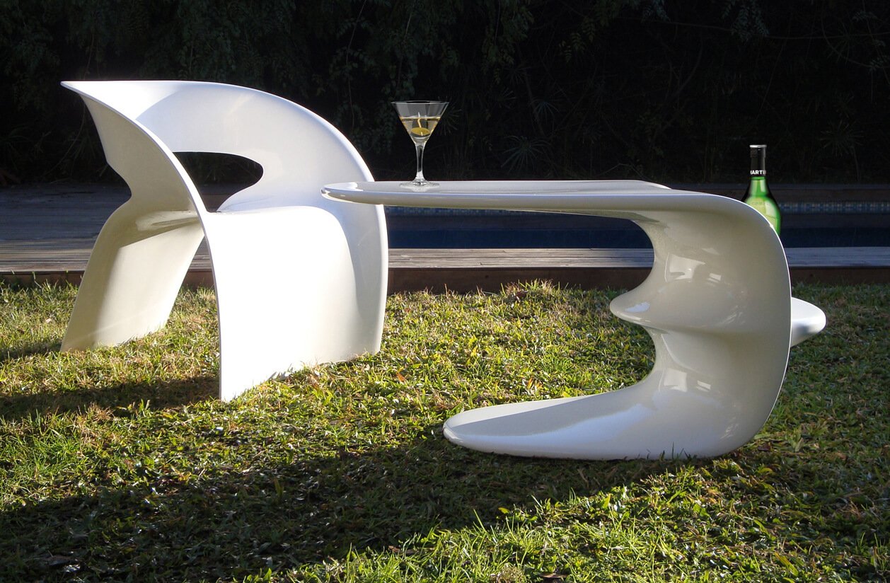 Mambo cocktail table- Boogie lounge chair (1)